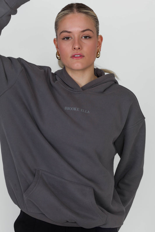 Logo Hoodie - Charcoal